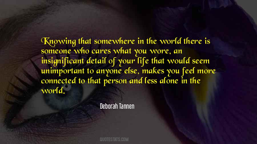 Person Cares Quotes #1626564