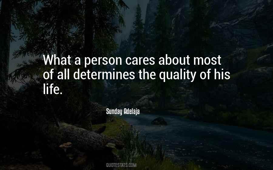 Person Cares Quotes #1830263