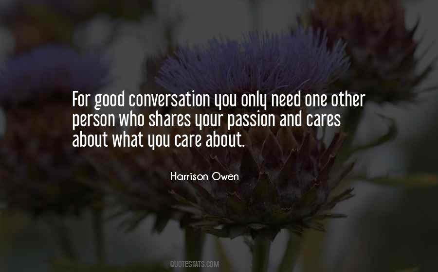 Person Cares Quotes #400077