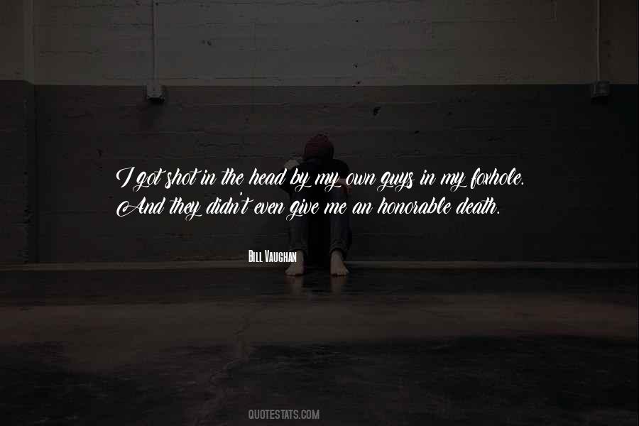 In The Foxhole Quotes #129059