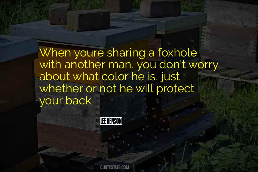 In The Foxhole Quotes #320664