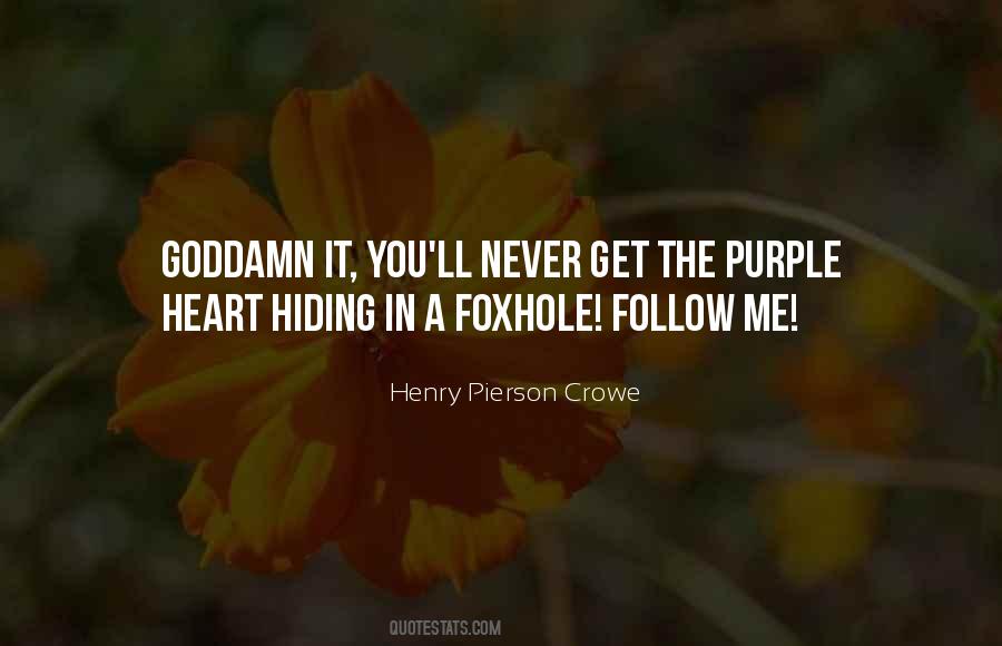 In The Foxhole Quotes #356373