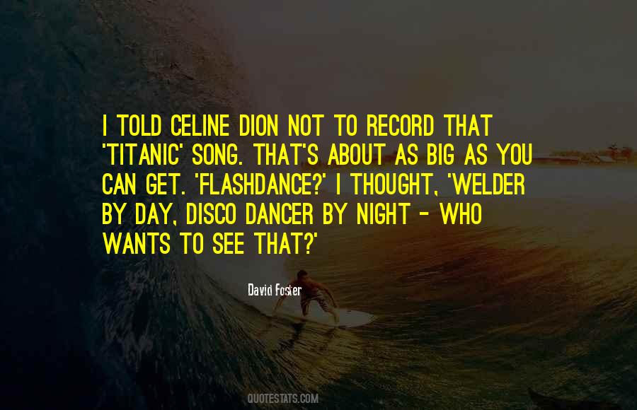 Disco Song Quotes #1641294