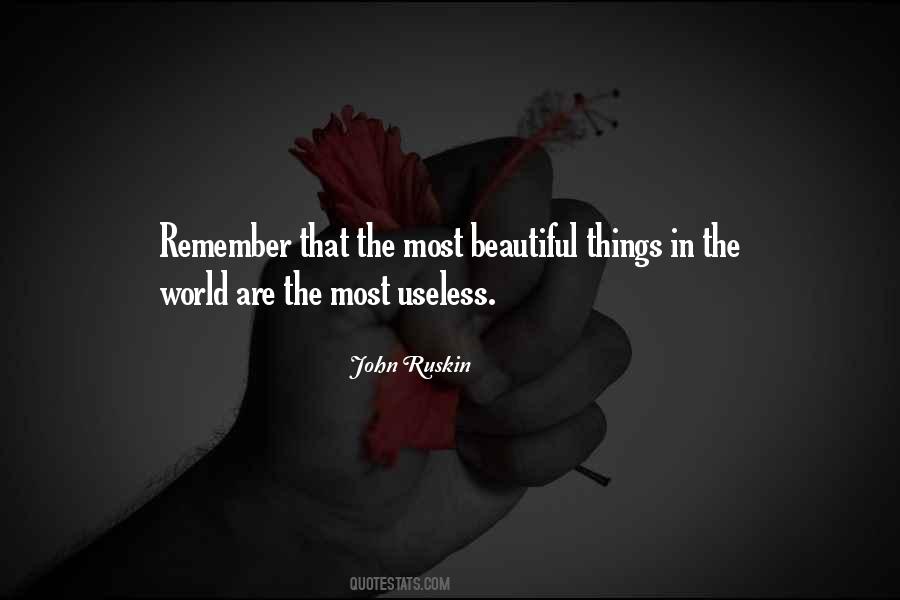 The Most Beautiful Things Quotes #231736