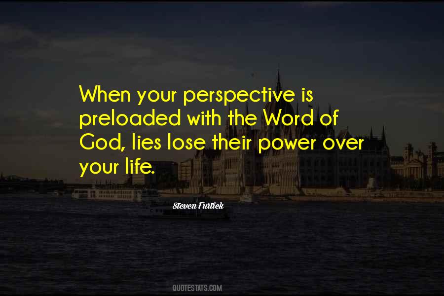 Perspective Life Quotes #1493920