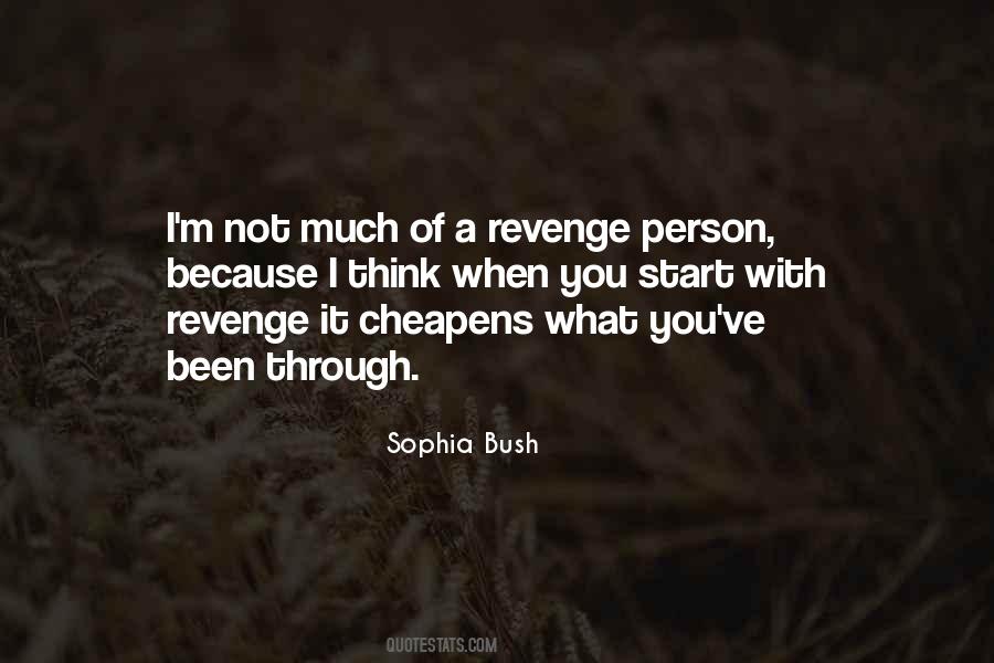 A Revenge Quotes #1300163