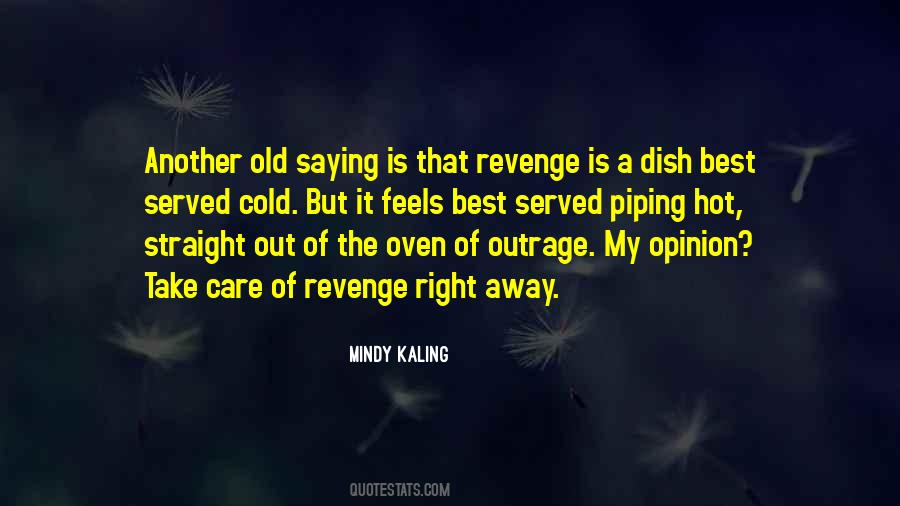 A Revenge Quotes #334348