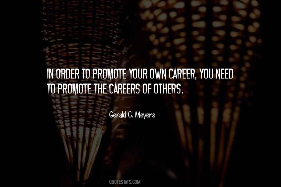 Own Your Career Quotes #1463815