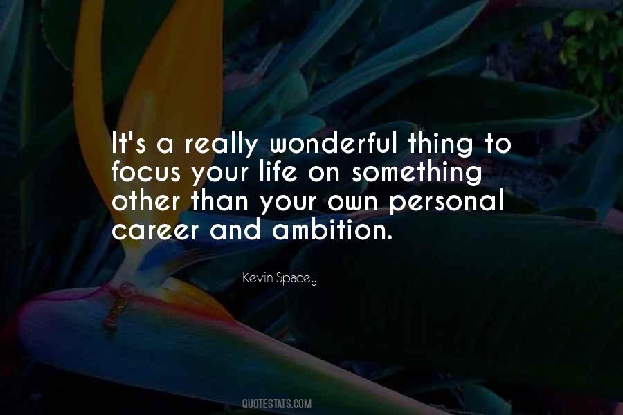 Own Your Career Quotes #1486023