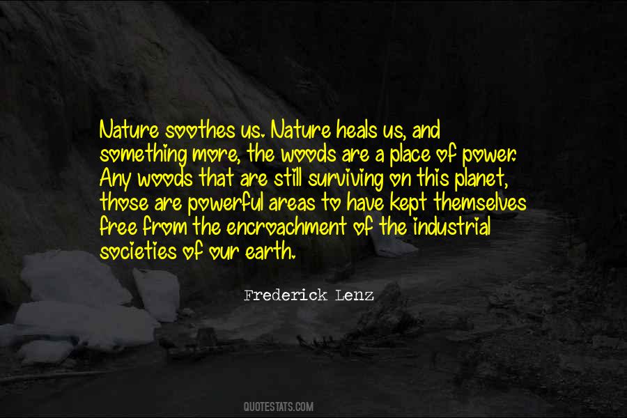 Nature Heals Us Quotes #907081