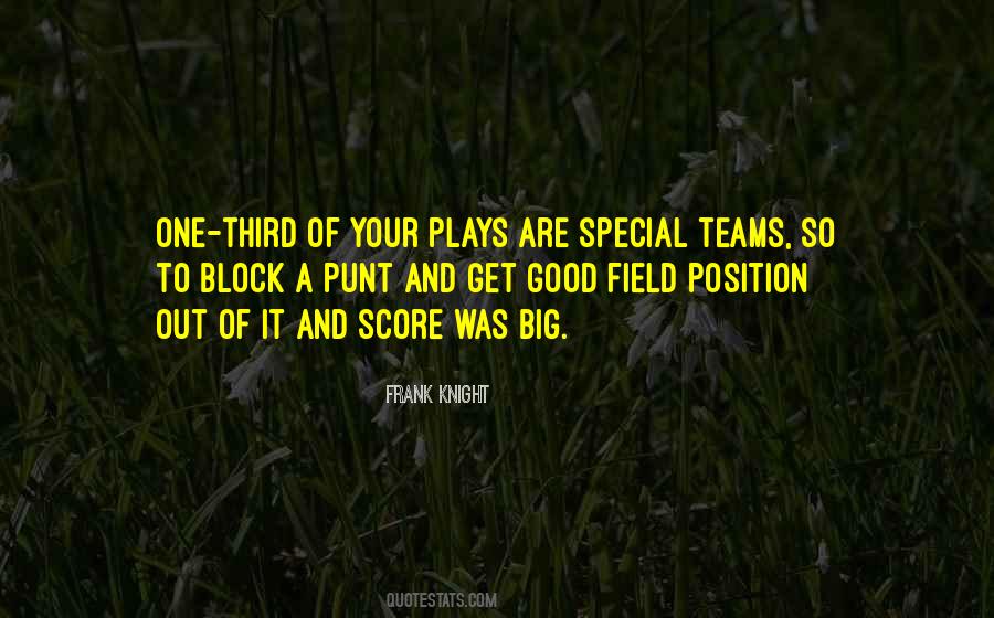 Play My Position Quotes #1193122