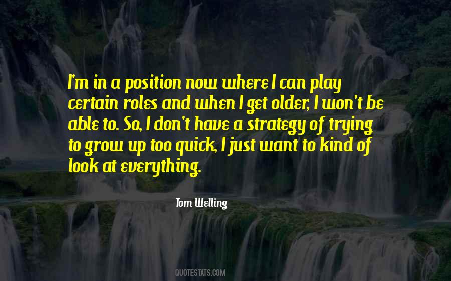Play My Position Quotes #480858