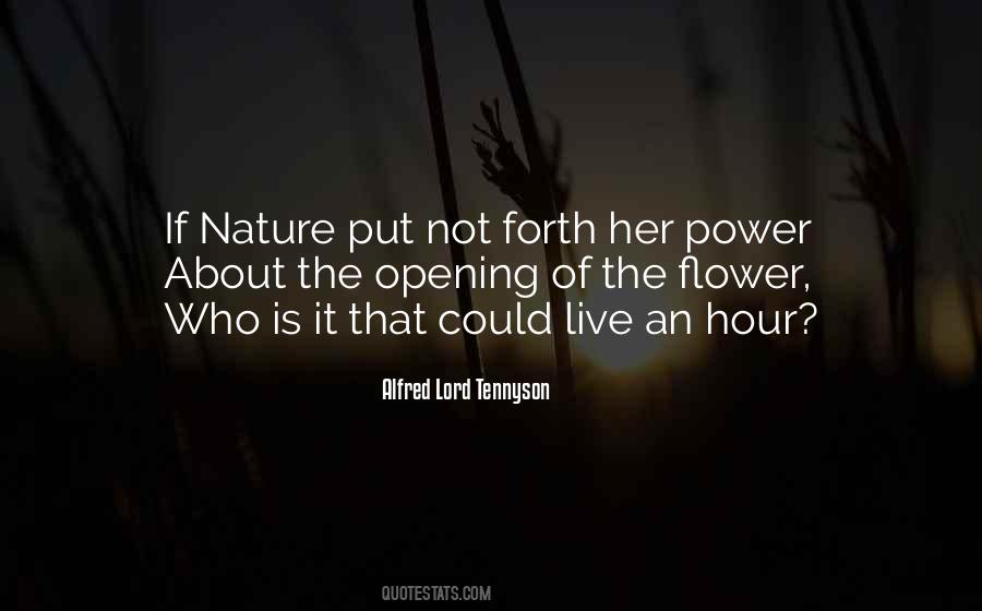 Nature Power Quotes #11713