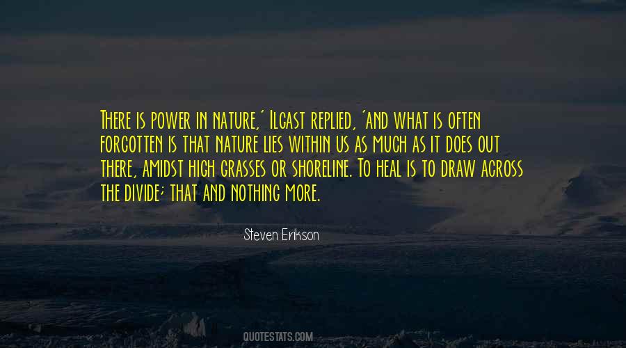 Nature Power Quotes #219516