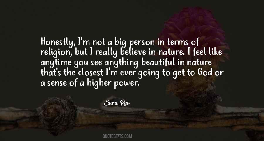 Nature Power Quotes #558469
