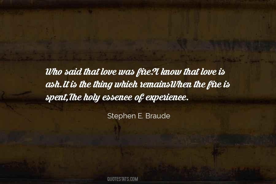 Love Fire Quotes #8242