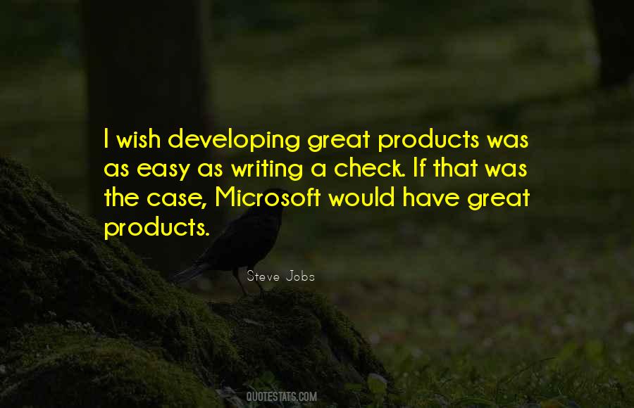 Quotes About Great Products #1172508