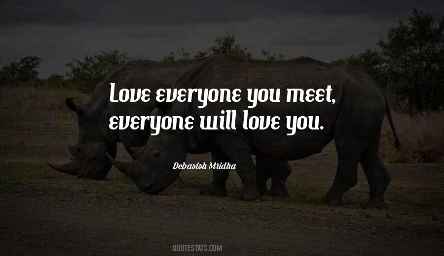 Everyone You Meet Quotes #148417