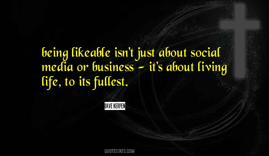 Life Social Media Quotes #361743