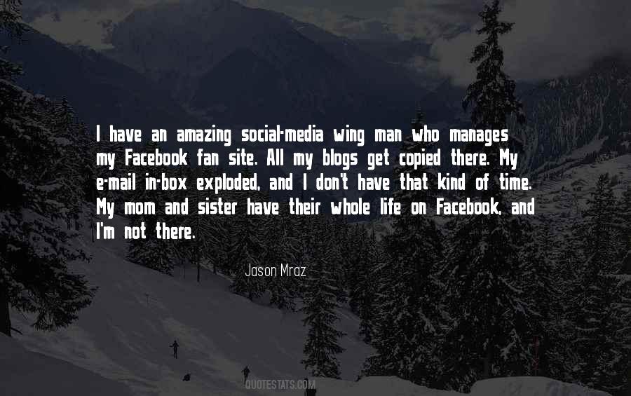 Life Social Media Quotes #67168
