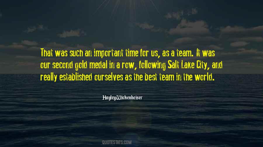 Team Best Quotes #613652
