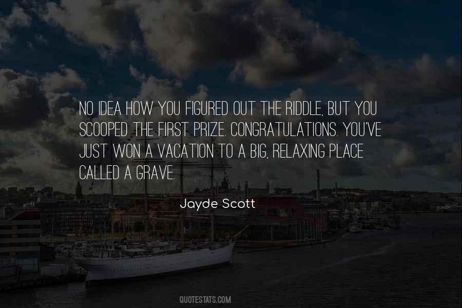 No Scott Quotes #1722123
