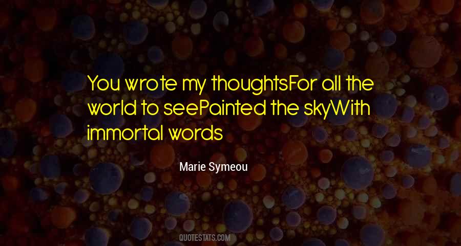 Painted The Sky Quotes #936850
