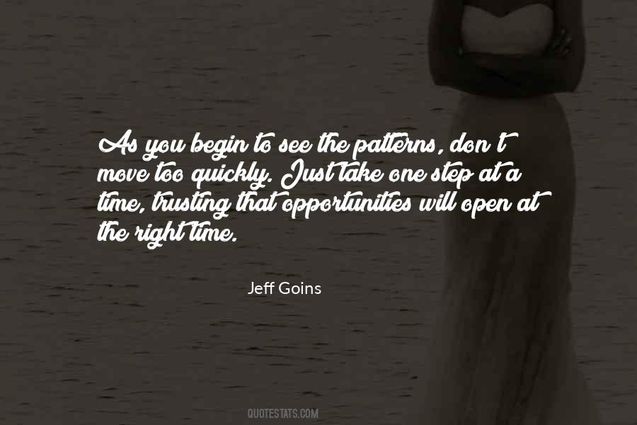 Just Take One Step At A Time Quotes #788973