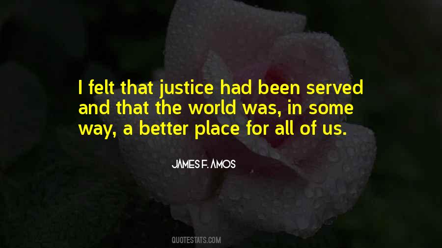 For A Better World Quotes #583669