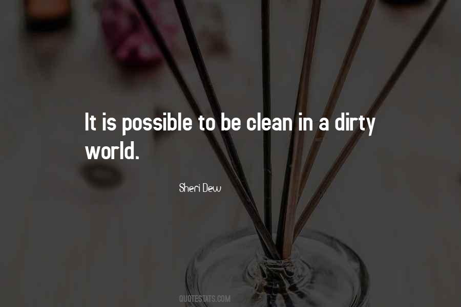 Clean Dirty Quotes #68998