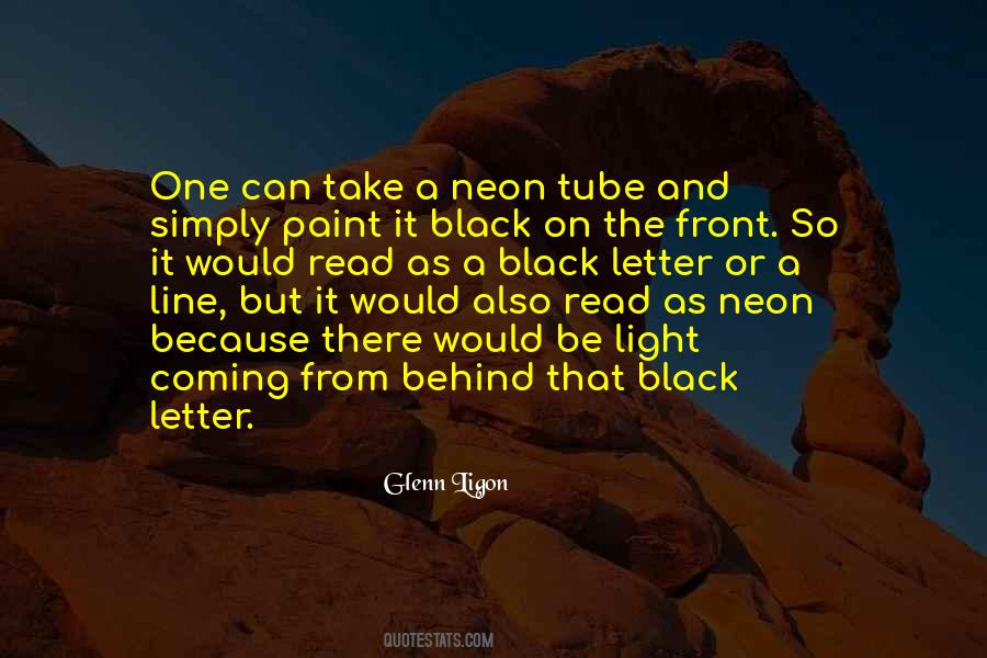 Black Line Quotes #519326