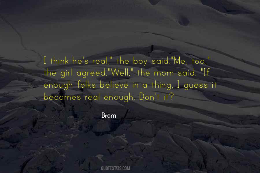 Mom Girl Quotes #1300336