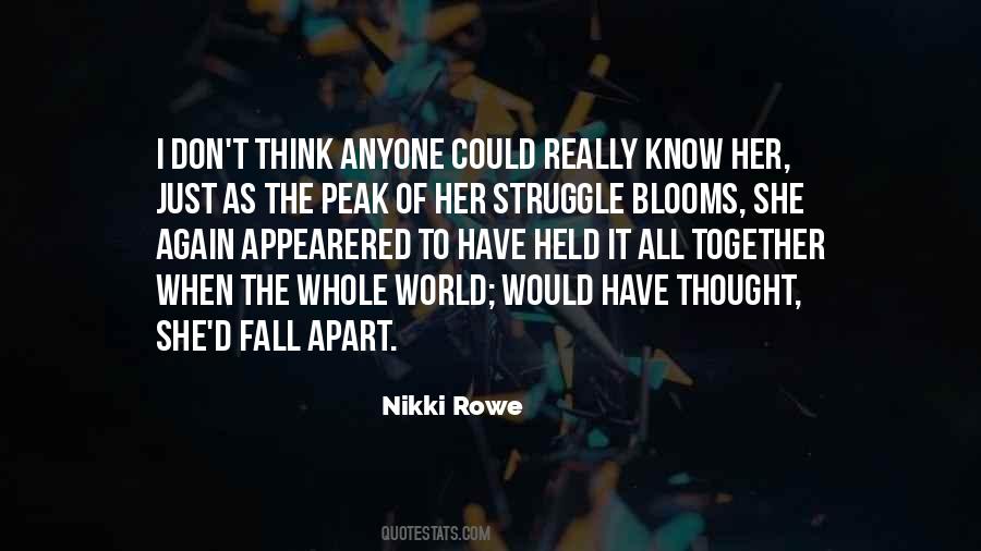 Love Fall Apart Quotes #1614903