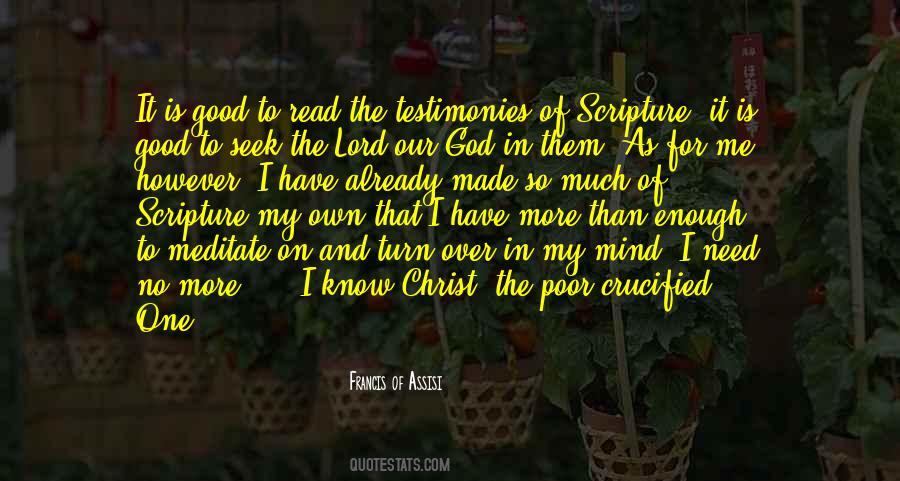 For My Own Good Quotes #1451978