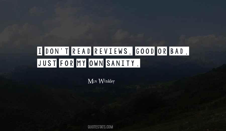 For My Own Good Quotes #1603449
