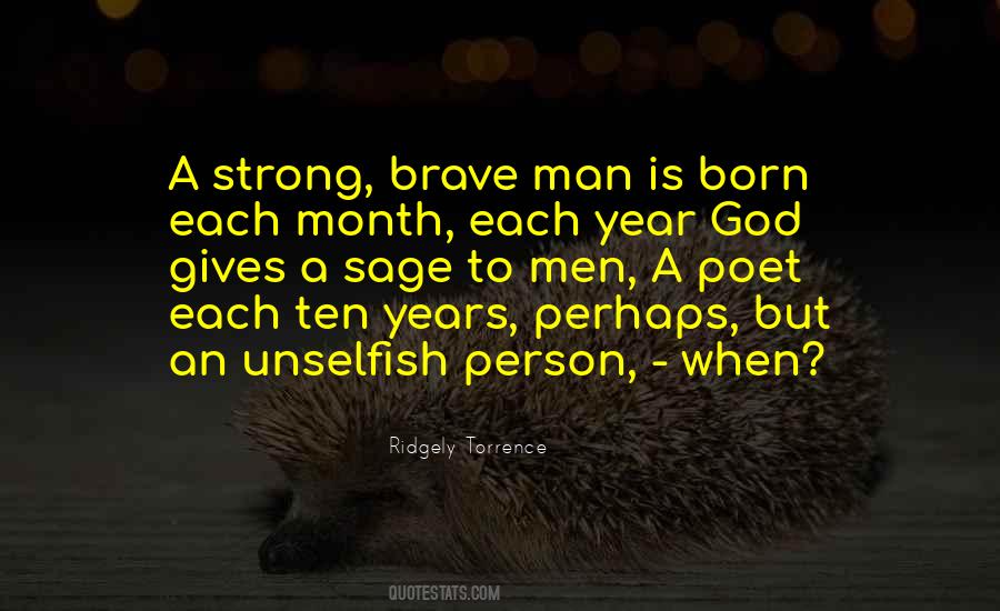 God Brave Quotes #239752