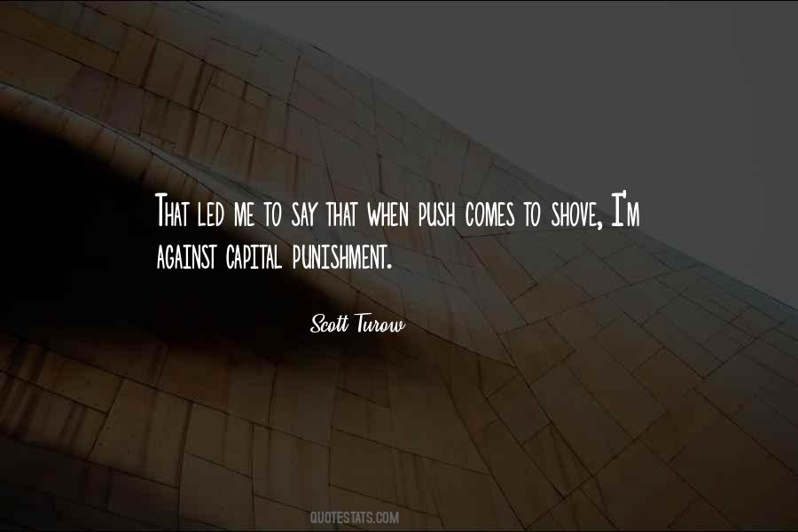 If Push Comes To Shove Quotes #1344657