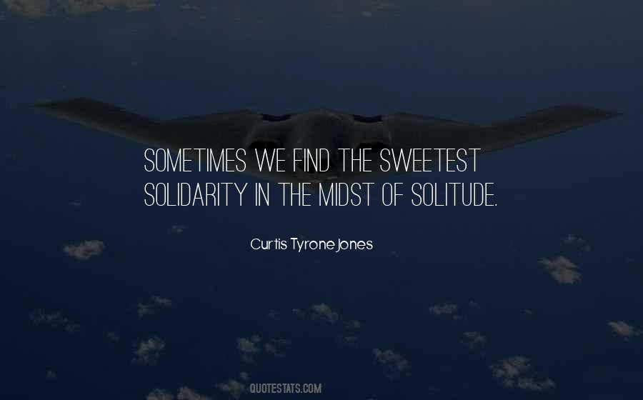 Solitude Inspirational Quotes #1005574