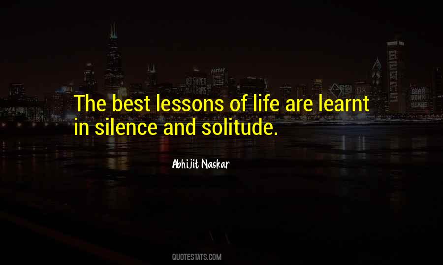 Solitude Inspirational Quotes #1570211