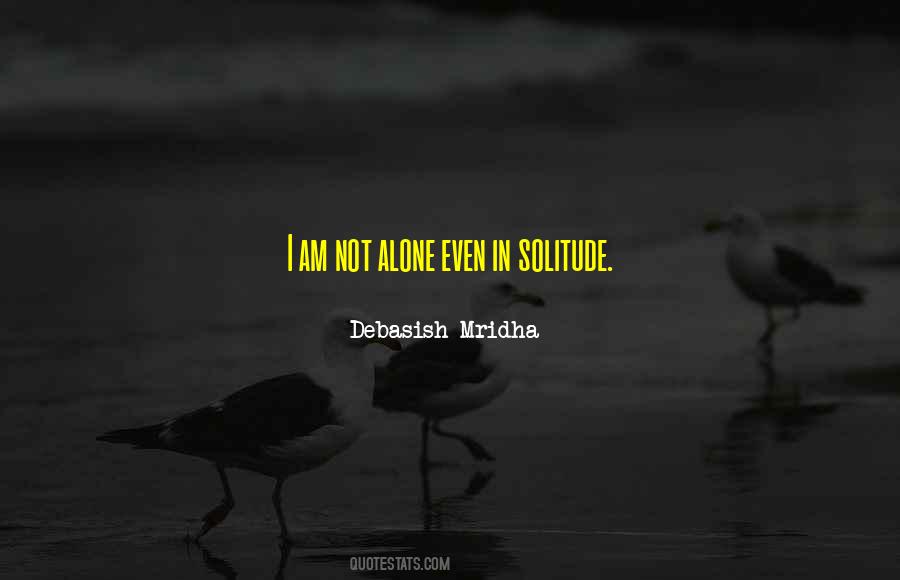 Solitude Inspirational Quotes #536741