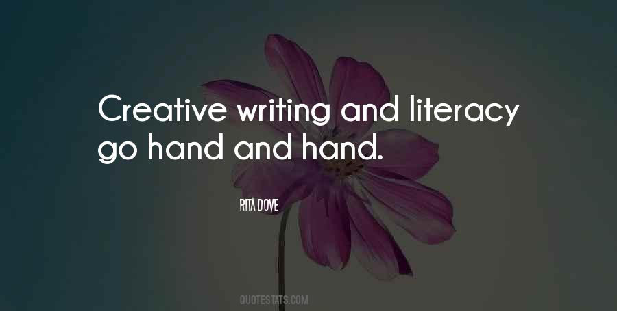 Quotes About Writing And Literacy #1698670