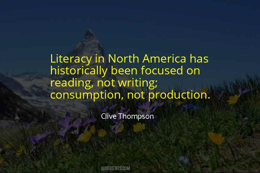 Quotes About Writing And Literacy #1778841