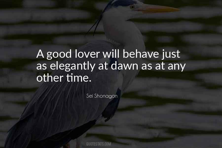 A Good Lover Quotes #1660069