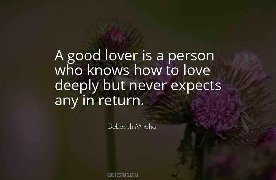 A Good Lover Quotes #50697