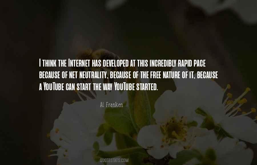 Quotes About The Pace Of Nature #818151