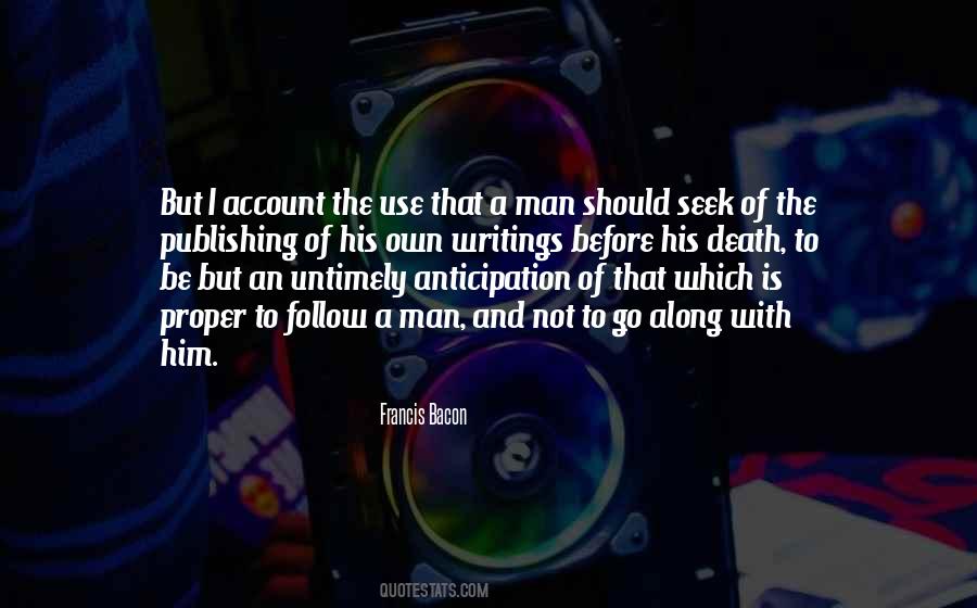 Man Writing Quotes #130118