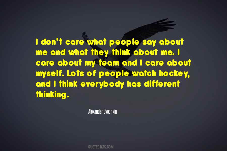 Team Hockey Quotes #231172