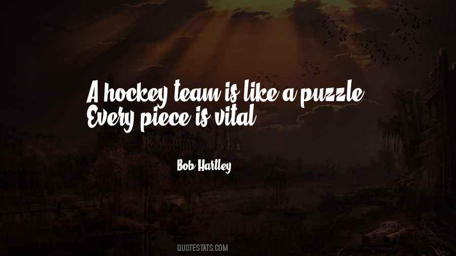Team Hockey Quotes #379907