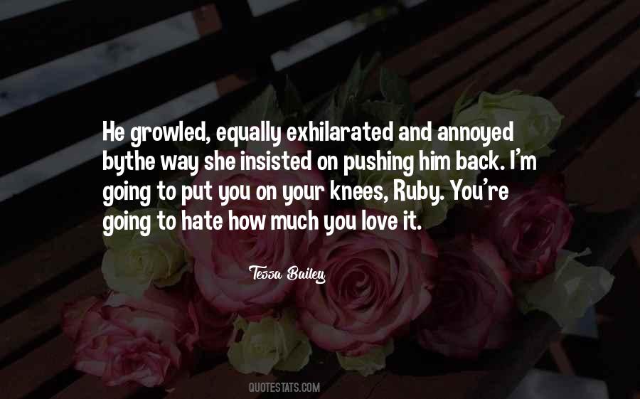 I Hate You I Love You Quotes #947499