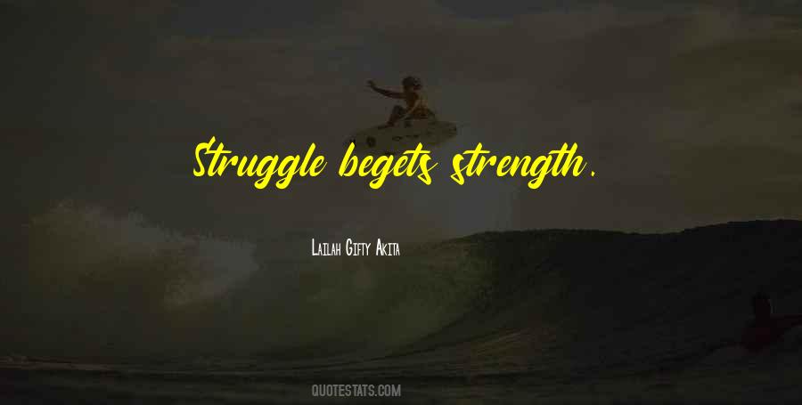 Strength Determination Quotes #382630